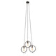 Lighting IRONCLAD Industrial 3 Light Rubbed Bronze Ceiling Pendant 21.5’’ Wide CHL-CH2D005RB22-DP3