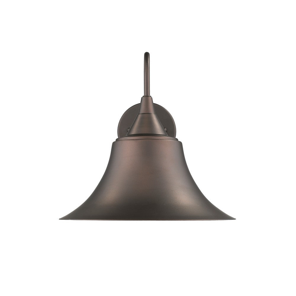 Lighting IRONCLAD Industrial 1 Light Rubbed Bronze Wall Sconce 11.5’’ Wide CHL-CH2D006RB12-WS1