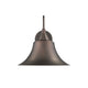 Lighting IRONCLAD Industrial 1 Light Rubbed Bronze Wall Sconce 11.5’’ Wide CHL-CH2D006RB12-WS1