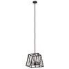 Ironclad Industrial 4 Light Oil Rubbed Bronze Inverted Pendant Ceiling Fixture 14’’ Wide CHL-CH2D011RB14-UP4