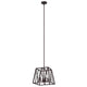 Ironclad Industrial 4 Light Oil Rubbed Bronze Inverted Pendant Ceiling Fixture 14’’ Wide CHL-CH2D011RB14-UP4