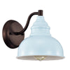 Ironclad Industrial 1 Light Oil Rubbed Bronze Indoor Wall Sconce 8’’ Wide CHL-CH2D094LB08-WS1