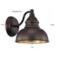 Ironclad Industrial 1 Light Oil Rubbed Bronze Indoor Wall Sconce 8’’ Wide CHL-CH2D094LB08-WS1