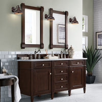 Backplate and arm in ORB, Shade in Light Blue finish