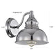 Chloe Lighting Ironclad Industrial 1 Light Chrome Indoor Wall Sconce 8’’ Wide CHL-CH2D095CM08-WS1