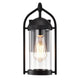 Chloe Lighting Hollis Transitional 1 Light Textured Black Outdoor Wall Sconce 13’’ Height CHL-CH2D211BK13-OD1