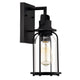 Chloe Lighting Clarke Transitional 1 Light Textured Black Outdoor Wall Sconce 13’’ Height CHL-CH2D212BK13-OD1