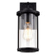 Chloe Lighting Landry Transitional 1 Light Textured Black Outdoor Wall Sconce 13’’ Height CHL-CH2D214BK13-OD1