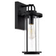 Chloe Lighting Landry Transitional 1 Light Textured Black Outdoor Wall Sconce 16’’ Height CHL-CH2D214BK16-OD1