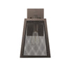 Lighting EMERSON Industrial 1 Light Rubbed Bronze Outdoor Wall Sconce 15’’ Tall CHL-CH2D286RB15-OD1