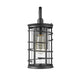Lighting LAUREL Industrial 1 Light Textured Black Outdoor Wall Sconce 13’’ Tall CHL-CH2D287BK13-OD1