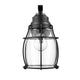 Lighting CHARLOTTE Industrial 1 Light Textured Black Outdoor Wall Sconce 11’’ Tall CHL-CH2D291BK11-OD1