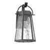 Lighting ALEXA Industrial 1 Light Textured Black Outdoor Wall Sconce 12’’ Tall CHL-CH2D294BK12-OD1