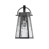 Lighting ALEXA Industrial 1 Light Textured Black Outdoor Wall Sconce 12’’ Tall CHL-CH2D294BK12-OD1