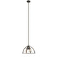 Lighting IRONCLAD Industrial 3 Light Rubbed Bronze Ceiling Pendant 16’’ Wide CHL-CH2D503RB16-DP3