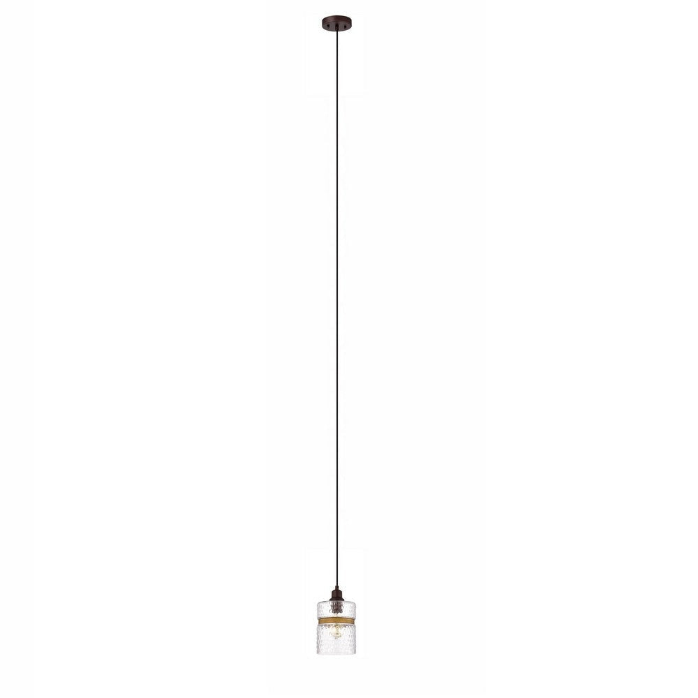 Chloe Lighting Brielle Transitional 1 Light Oil Rubbed Bronze Mini Pendant Ceiling Fixture 6’’ Wide CHL-CH2D806RB06-DP1