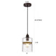 Chloe Lighting Brielle Transitional 1 Light Oil Rubbed Bronze Mini Pendant Ceiling Fixture 6’’ Wide CHL-CH2D806RB06-DP1