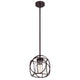 Chloe Lighting Rylee Transitional 1 Light Oil Rubbed Bronze Mini Pendant Ceiling Fixture 10’’ Wide CHL-CH2D810RB10-DP1