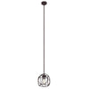 Chloe Lighting Rylee Transitional 1 Light Oil Rubbed Bronze Mini Pendant Ceiling Fixture 10’’ Wide CHL-CH2D810RB10-DP1