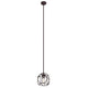 Chloe Lighting Rylee Transitional 1 Light Oil Rubbed Bronze Mini Pendant Ceiling Fixture 10’’ Wide CHL-CH2D810RB10-DP1