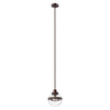 Chloe Lighting Roan Transitional 1 Light Oil Rubbed Bronze Mini Pendant Ceiling Fixture 9’’ Wide CHL-CH2D828RB09-DP1