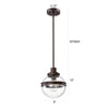 Chloe Lighting Roan Transitional 1 Light Oil Rubbed Bronze Mini Pendant Ceiling Fixture 9’’ Wide CHL-CH2D828RB09-DP1