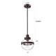 Chloe Lighting Roan Transitional 1 Light Oil Rubbed Bronze Mini Pendant Ceiling Fixture 9’’ Wide CHL-CH2D828RB09-DP1