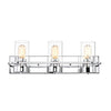 Lighting RAELYN Contemporary 3 Light Chrome Bath Vanity Fixture 22’’ Width CHL-CH2R107CM22-BL3