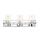 Lighting RAELYN Contemporary 3 Light Chrome Bath Vanity Fixture 22’’ Width CHL-CH2R107CM22-BL3