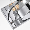 Lighting RAELYN Contemporary 3 Light Chrome Bath Vanity Fixture 22’’ Width CHL-CH2R107CM22-BL3