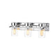 Lighting RAELYN Contemporary 3 Light Chrome Bath Vanity Fixture 22" Width