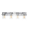 Lighting RAELYN Contemporary 4 Light Chrome Bath Vanity Fixture 30’’ Width CHL-CH2R107CM30-BL4