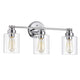 Chloe Lighting Karson Transitional 3 Light Chrome Bath Vanity Fixture 23’’ Wide CHL-CH2R119CM23-BL3