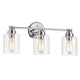 Chloe Lighting Karson Transitional 3 Light Chrome Bath Vanity Fixture 23" Wide