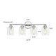 Chloe Lighting Karson Transitional 4 Light Chrome Bath Vanity Fixture 30 ’ Wide CHL-CH2R119CM30-BL4
