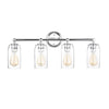 Lighting JOYCE Contemporary 4 Light Chrome Bath Vanity Fixture 28’’ Width CHL-CH2R127CM28-BL4