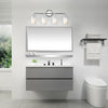 Lighting JOYCE Contemporary 4 Light Chrome Bath Vanity Fixture 28’’ Width CHL-CH2R127CM28-BL4