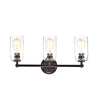Lighting JOYCE Contemporary 3 Light Rubbed Bronze Bath Vanity Fixture 23’’ Width CHL-CH2R127RB23-BL3