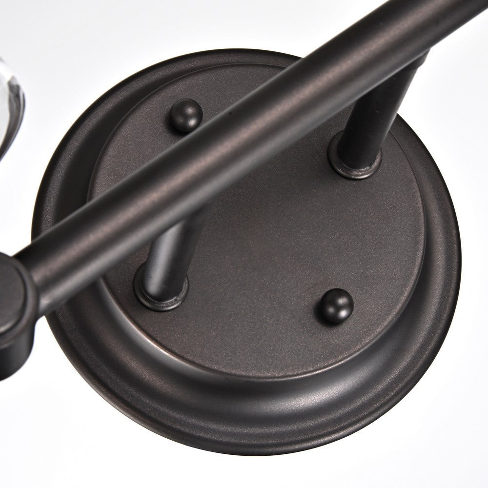 Lighting JOYCE Contemporary 4 Light Rubbed Bronze Bath Vanity Fixture 28’’ Width CHL-CH2R127RB28-BL4