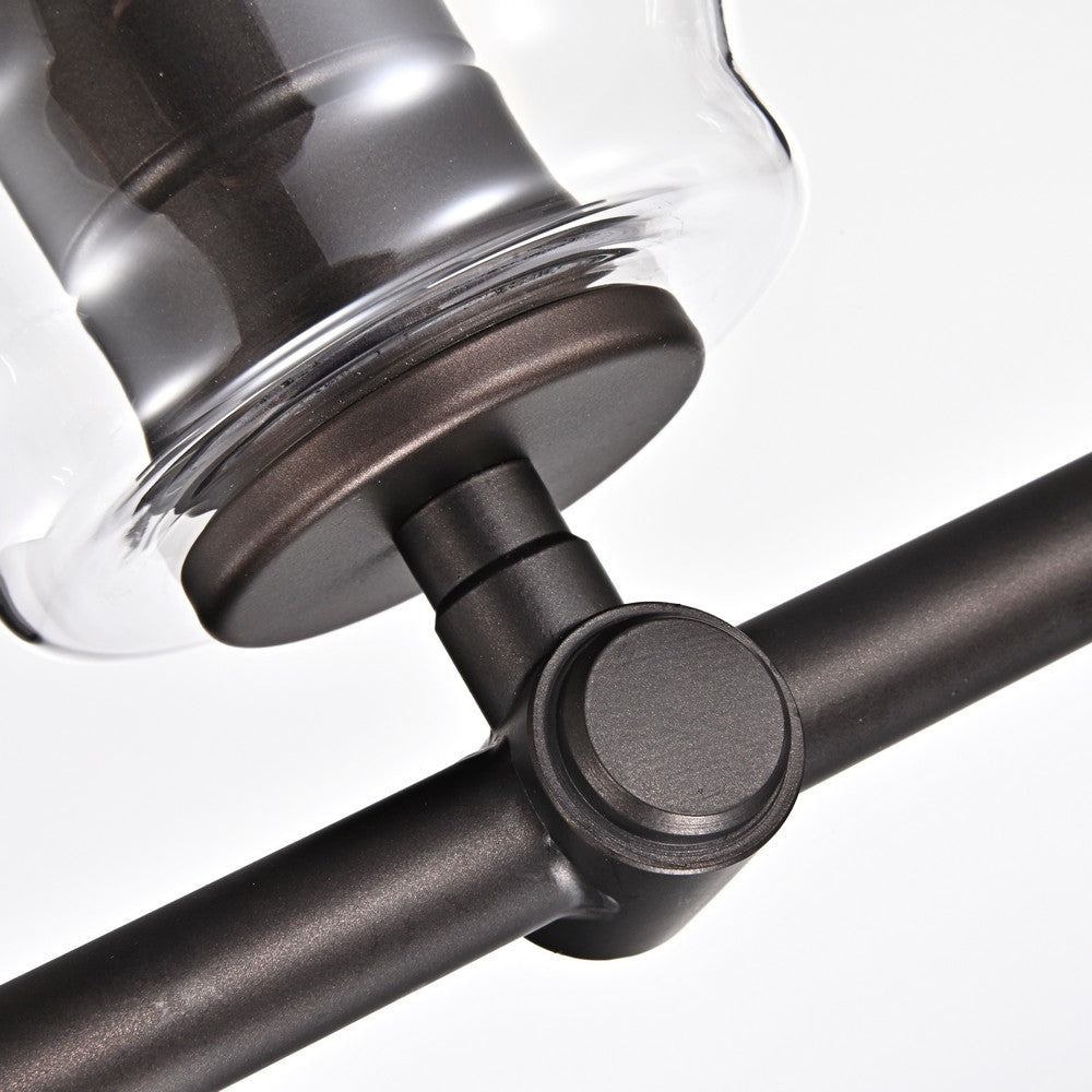 Lighting JOYCE Contemporary 4 Light Rubbed Bronze Bath Vanity Fixture 28’’ Width CHL-CH2R127RB28-BL4