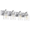 Chloe Lighting Thierry Transitional 4 Light Chrome Bath Vanity Fixture 30 ’ Wide CHL-CH2R128CM30-BL4