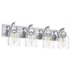 Chloe Lighting Thierry Transitional 4 Light Chrome Bath Vanity Fixture 30 ’ Wide CHL-CH2R128CM30-BL4