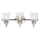 Chloe Lighting Adair Transitional 3 Light Chrome Bath Vanity Fixture 24’’ Wide CHL-CH2R147CM24-BL3