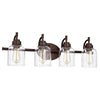 Chloe Lighting Adair Transitional 4 Light Oil Rubbed Bronze Bath Vanity Fixture 30’’ Wide CHL-CH2R147RB30-BL4