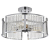 Chloe Lighting Frey Transitional 3 Light Chrome Semi-Flush Ceiling Fixture 16’’ Wide CHL-CH2R418CM16-SF3