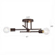Chloe Lighting Ironclad Industrial 3 Light Oil Rubbed Bronze Semi-Flush Ceiling Fixture 21’’ Wide CHL-CH2R419RB21-SF3