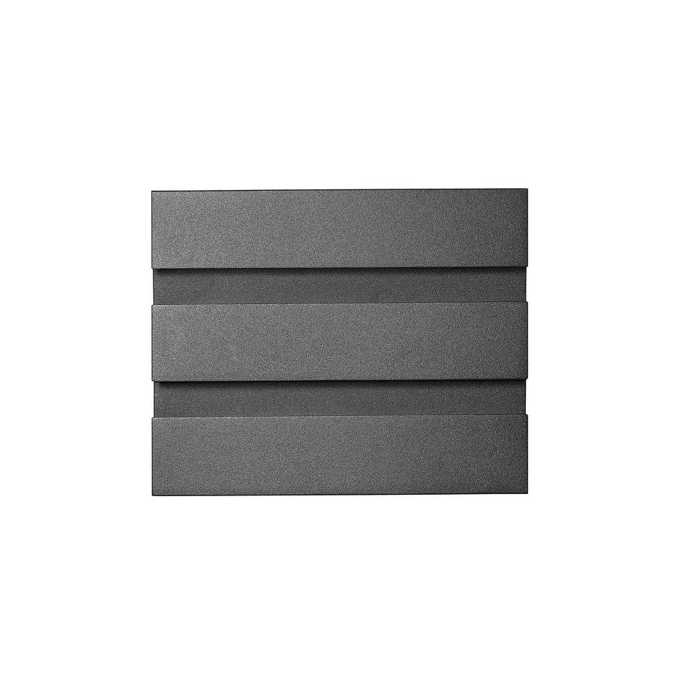 Lighting BECKETT Contemporary LED Light Textured Black Outdoor Wall Sconce 5’’ Tall CHL-CH2R903BK05-ODL