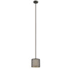 Lighting JULIANA Transitional 1 Light Rubbed Bronze Mini Ceiling Pendant 8’’ Wide CHL-CH2S005RB08-DP1