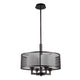Chloe Lighting Martha Transitional 4 Light Rubbed Bronze Ceiling Pendant 19’’ Wide CHL-CH2S034RB19-UP4