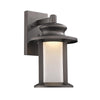 CHLOE Lighting OWEN Transitional LED Rubbed Bronze Outdoor Wall Sconce 14" Tall